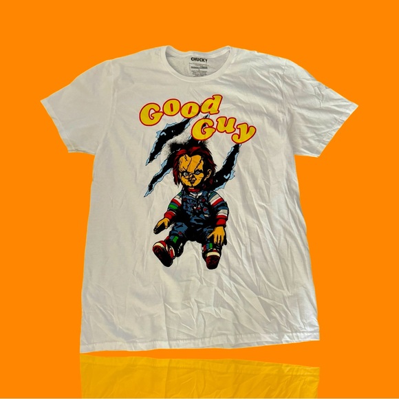 Child’s Play “Chucky” Officially Licensed T-Shirt: NWOT: Adult Large - Picture 1 of 3